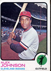 1973 Topps Baseball Cards      425     Alex Johnson